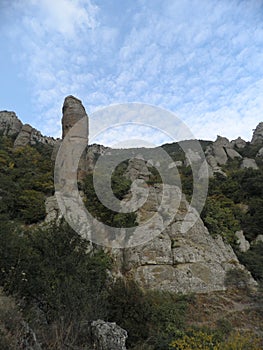 Crimea landscapes from east to west