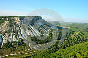 Crimea mountains view