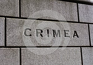 Crimea sign