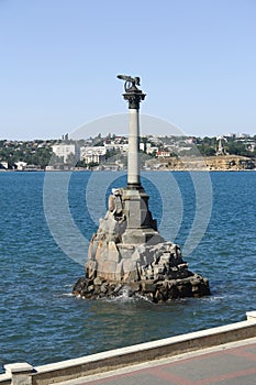 Crimea war monument of Sevastopol