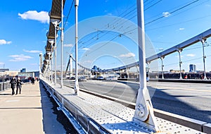 The Crimean bridge. Moscow