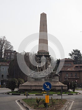 Crimean War memorial in Turin