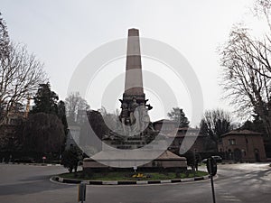 Crimean War memorial in Turin