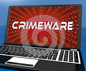 Crimeware Digital Cyber Hack Exploit 3d Rendering