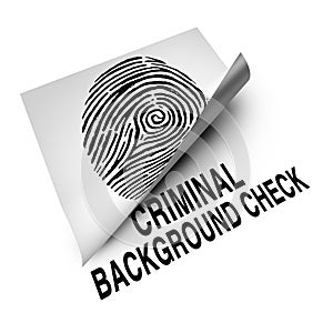 Criminal Background Check