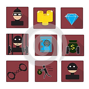 Criminal and prison set