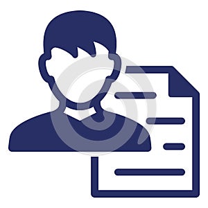 Criminal record  Isolated Vector Icon which can easily modify or edit