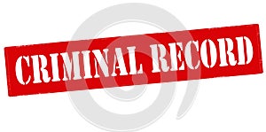 Criminal record