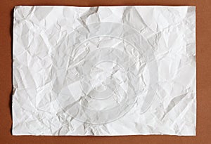 Crimp White Paper texture sheet photo