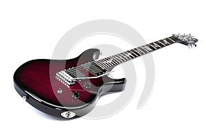 Crimson electric guitar