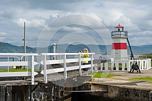 Crinan canal gates, Scotland