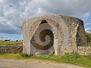 Crindledykes Lime kiln near Vindolanda in Northumberland