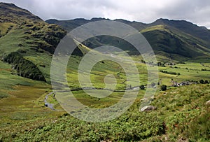 Crinkle Crags, Bow Fell, The Band, Lake District