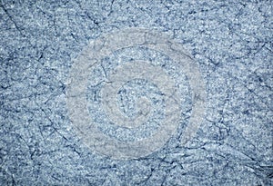 Crinkled Blue Paper