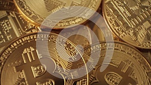 Cripto Currency Bitcoin Coin Spin