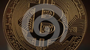 Cripto Currency Bitcoin Coin Spin