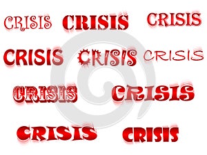 Crisis word