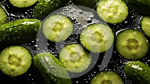 Crisp cucumbers