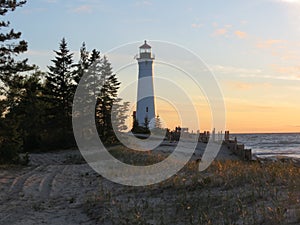 Crisp Point Lighthouse Sunrise