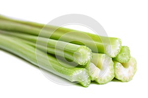 Crisp sliced celery