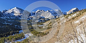 Crisp Winter Day on Bierstadt Moraine