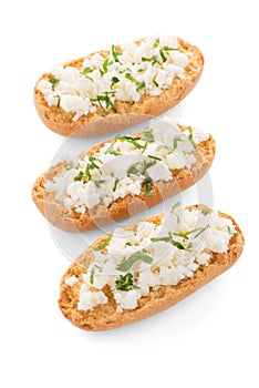 Crispbread with fromage