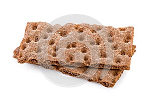 Crispbread Isolated on White