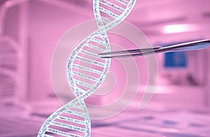 CRISPR-Cas9 DNA Manipulation Abstract