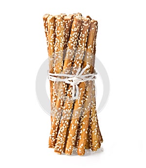 Crispy bread straw