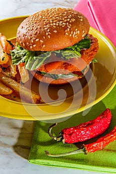 Crispy Buffalo Chicken Sandwich