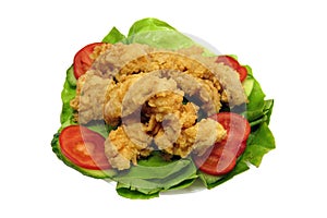 Crispy chicken strips