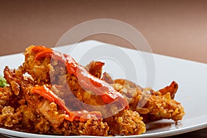 Crispy chicken strips