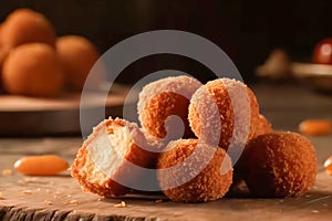 Crispy croquettes, a classic Spanish dish