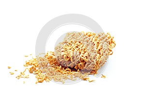 Crispy and dry instant square noodle