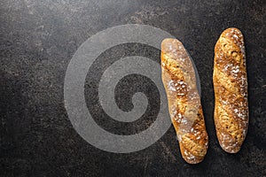 Crispy fresh baguettes