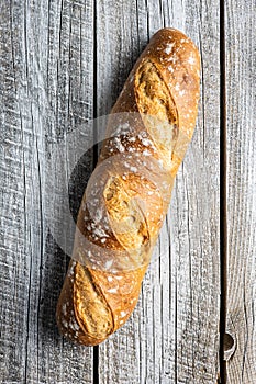 Crispy fresh baguettes