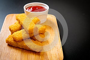 crispy fried fish fingers