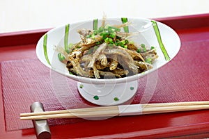 Crispy fried whitebait