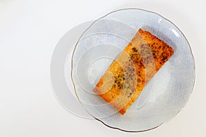 Crispy garlic bread
