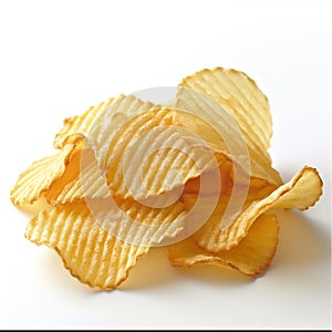 Crispy Golden Potato Chips