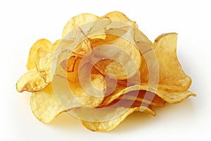 Crispy Golden Potato Chips