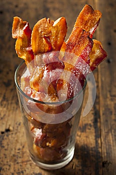 Crispy Organic Unhealthy Bacon