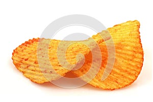 Crispy paprika chips