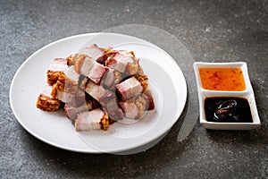 crispy pork belly