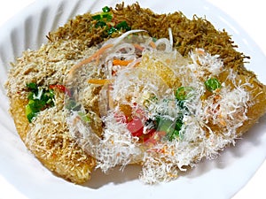 Crispy Rice with Meat Floss