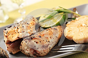 Crispy spiced mackerel