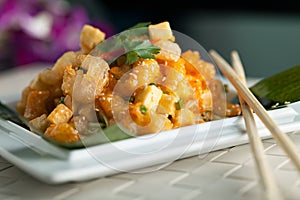Crispy Thai Shrimp Dish
