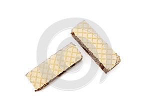 Crispy wafers with creamy hazelnut filling