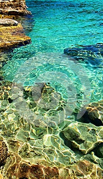 CRISTAL CLEAR BALEARIC WATER