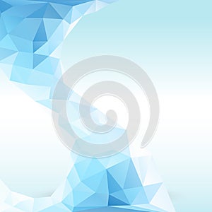 Cristal ice Vector illustration